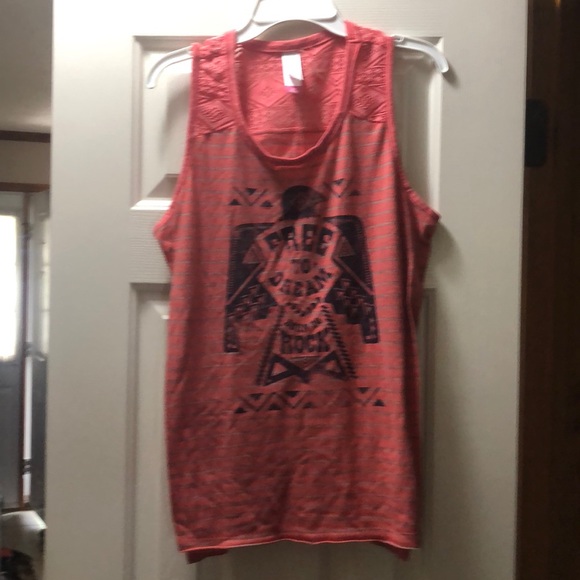 Coral NOBO Tank Top(Juniors) - Picture 2 of 4